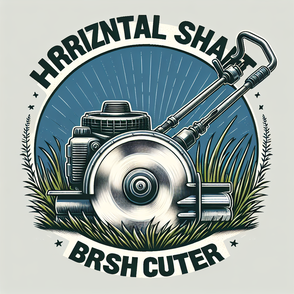 desbrozadora de eje horizontal