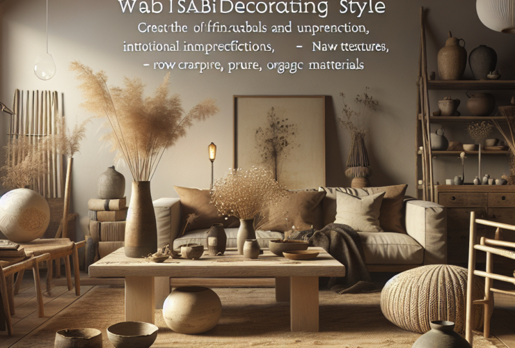 estilo de decoracion wabi sabi