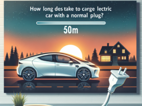 ¿Cuanto tarda en cargar un coche electrico con enchufe normal