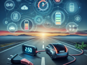 ¿Cuanto tarda en descargarse la bateria de un coche electrico