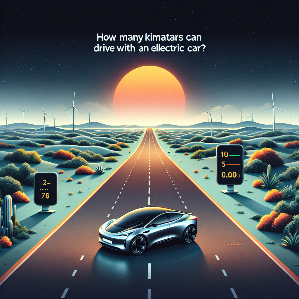 ¿Cuantos kilometros se pueden hacer con un coche electrico