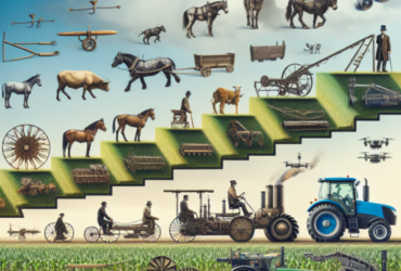 evolucion de la maquinaria agricola