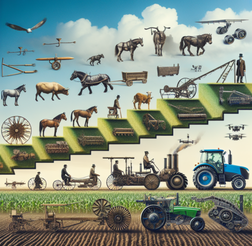 evolucion de la maquinaria agricola