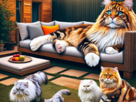 fotos de gatos grandes