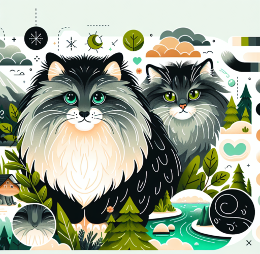 gato siberiano o bosque de noruega