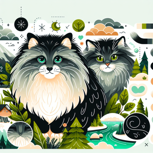 gato siberiano o bosque de noruega